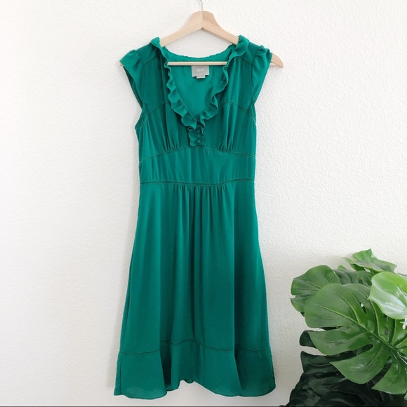 Anthropologie Dresses & Skirts - Anthropologie Maeve Kelly Green Dress